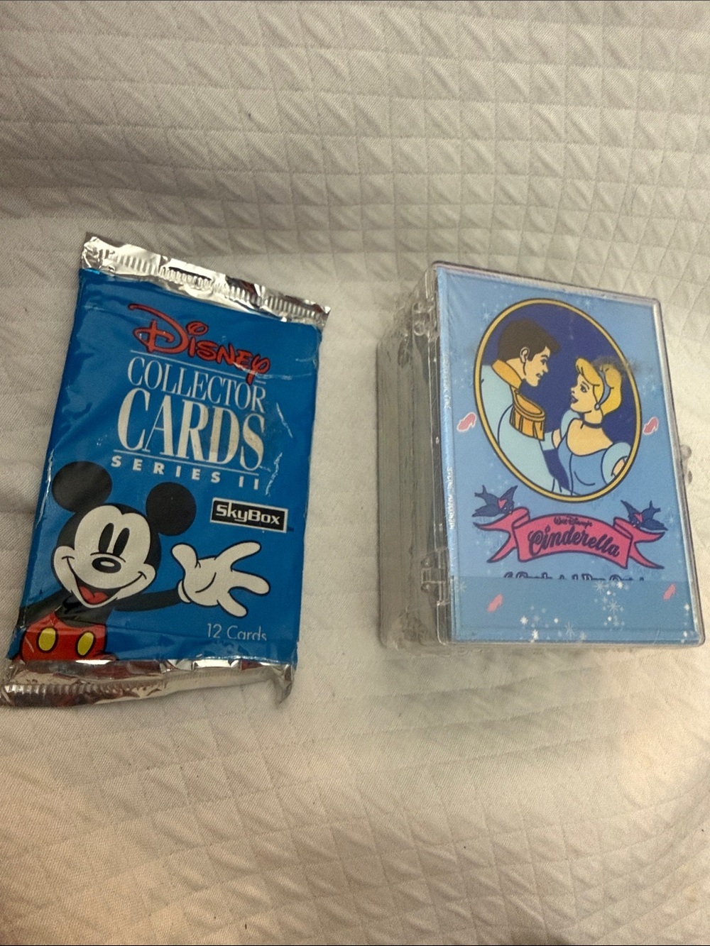 Vintage 90s Disney Trading Cards Factory Sealed Lot 1995 & 1992 SkyBox